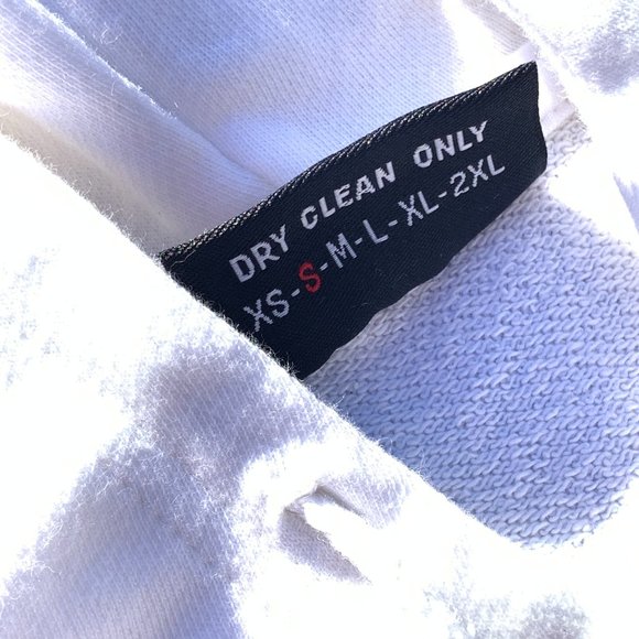 Vlone Reversible Red on White Hoodie Sweatshirt - Picture 3 of 7